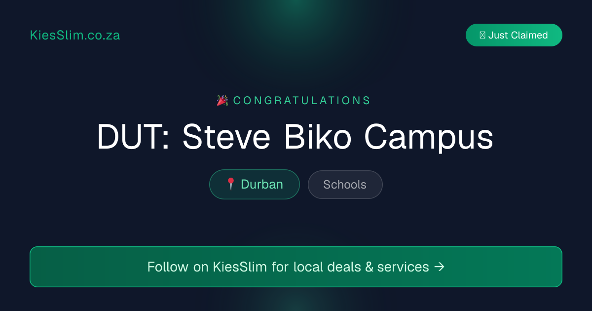 DUT: Steve Biko Campus