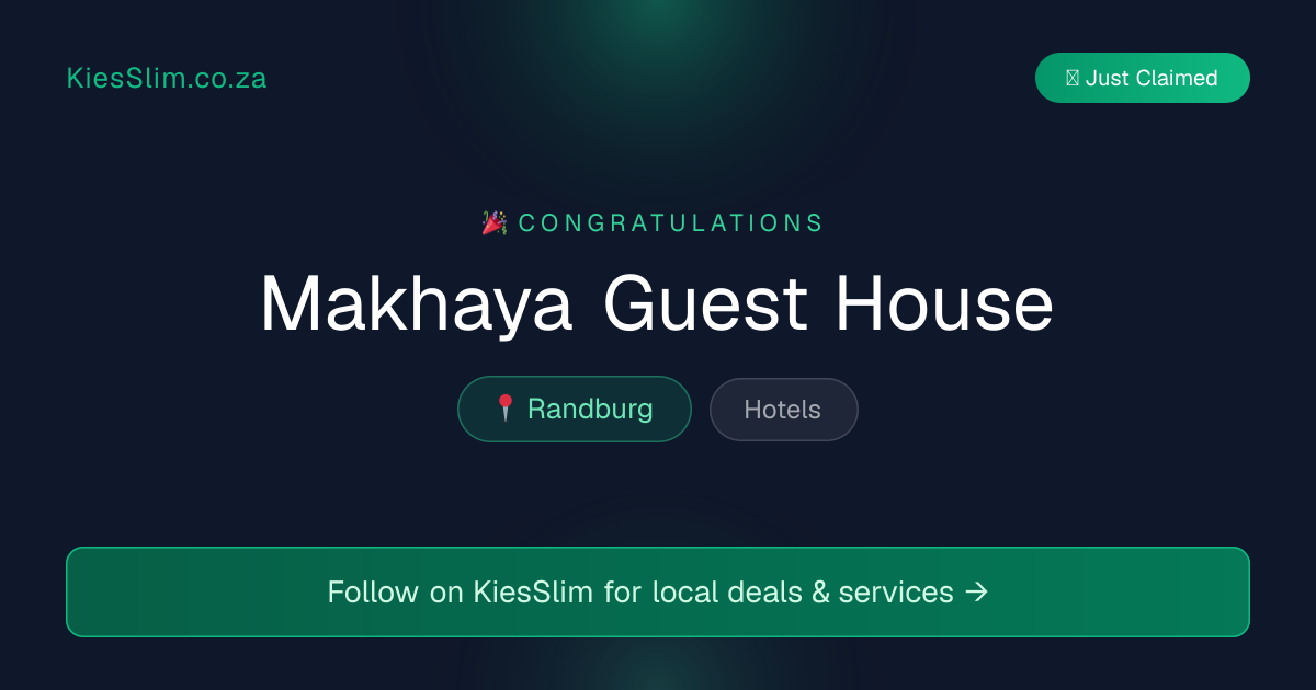 Makhaya Guest House