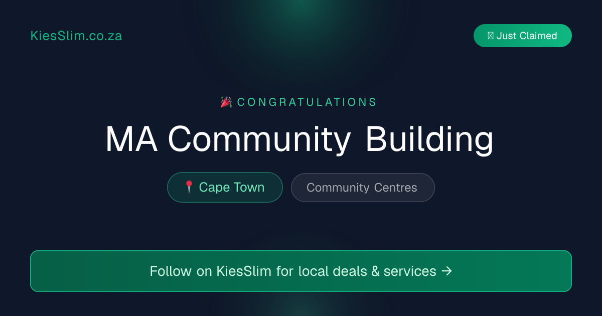 MA Community Building