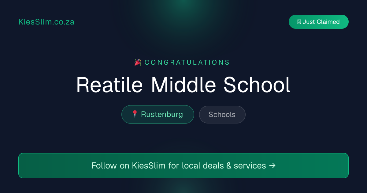Reatile Middle School