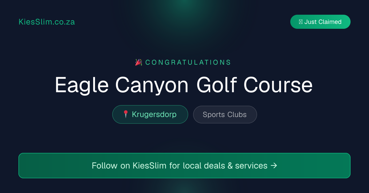 Eagle Canyon Golf Course