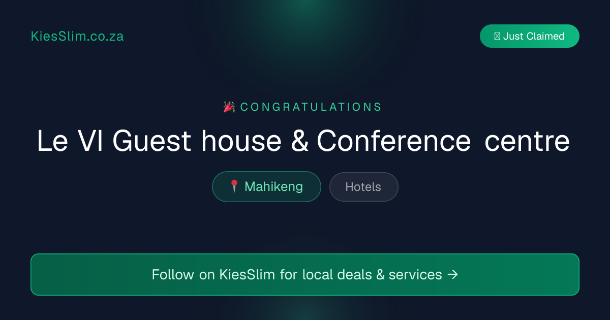 Le VI Guest house & Conference centre