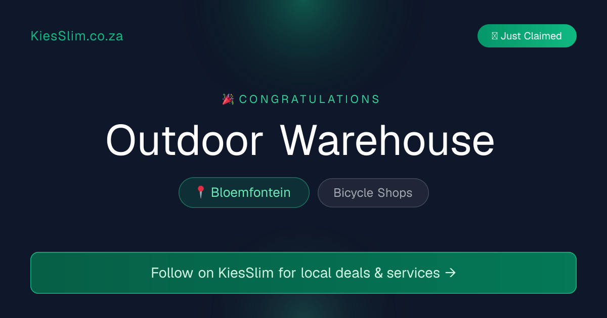 Outdoor Warehouse
