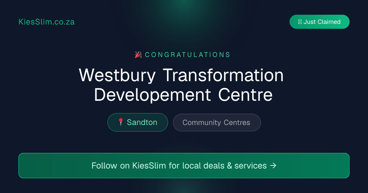 Westbury Transformation Developement Centre