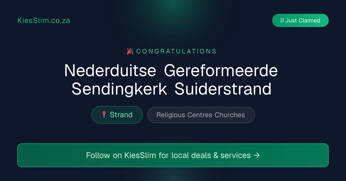 Nederduitse Gereformeerde Sendingkerk Suiderstrand