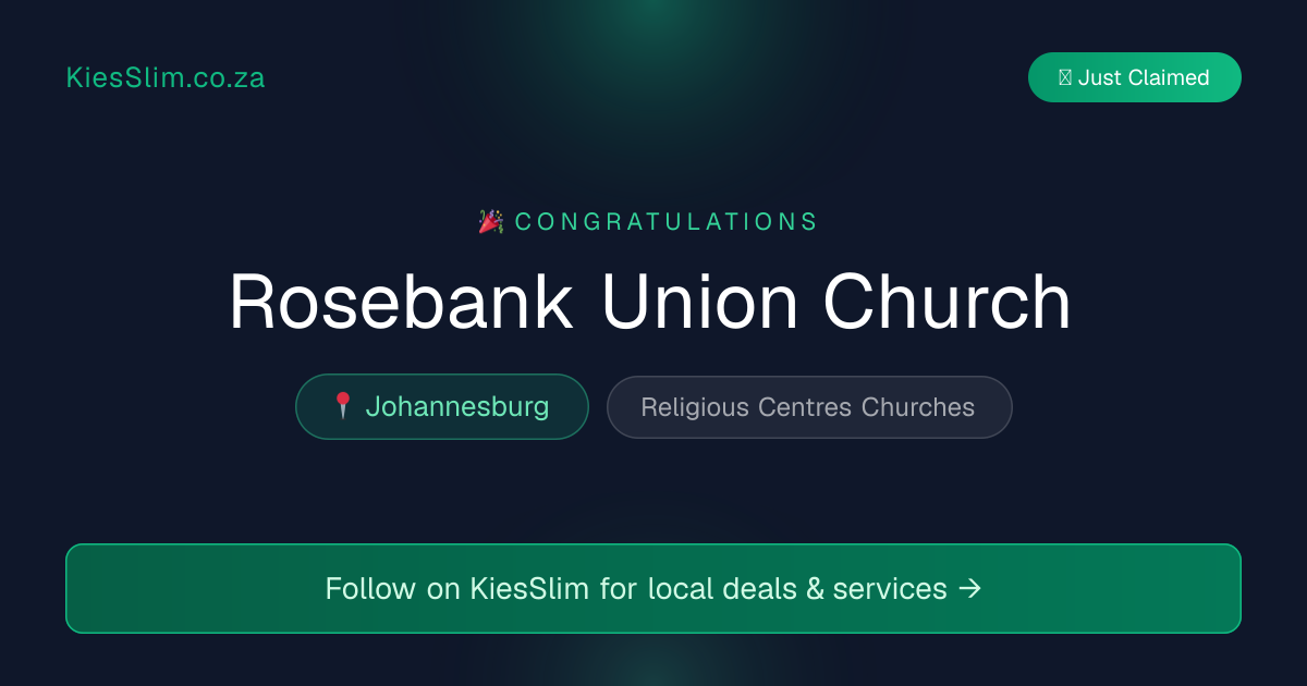Rosebank Union Church