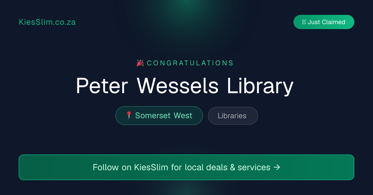 Peter Wessels Library