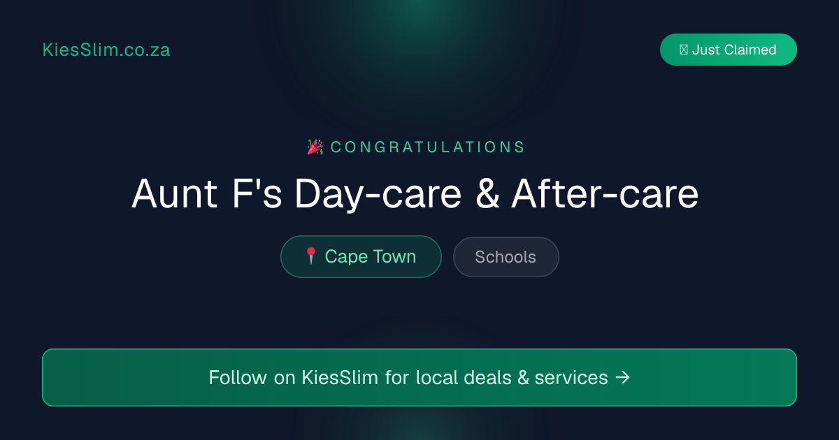 Aunt F's Day-care & After-care