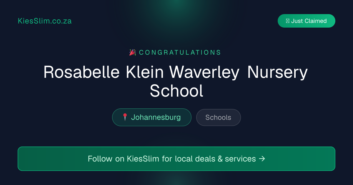 Rosabelle Klein Waverley Nursery School