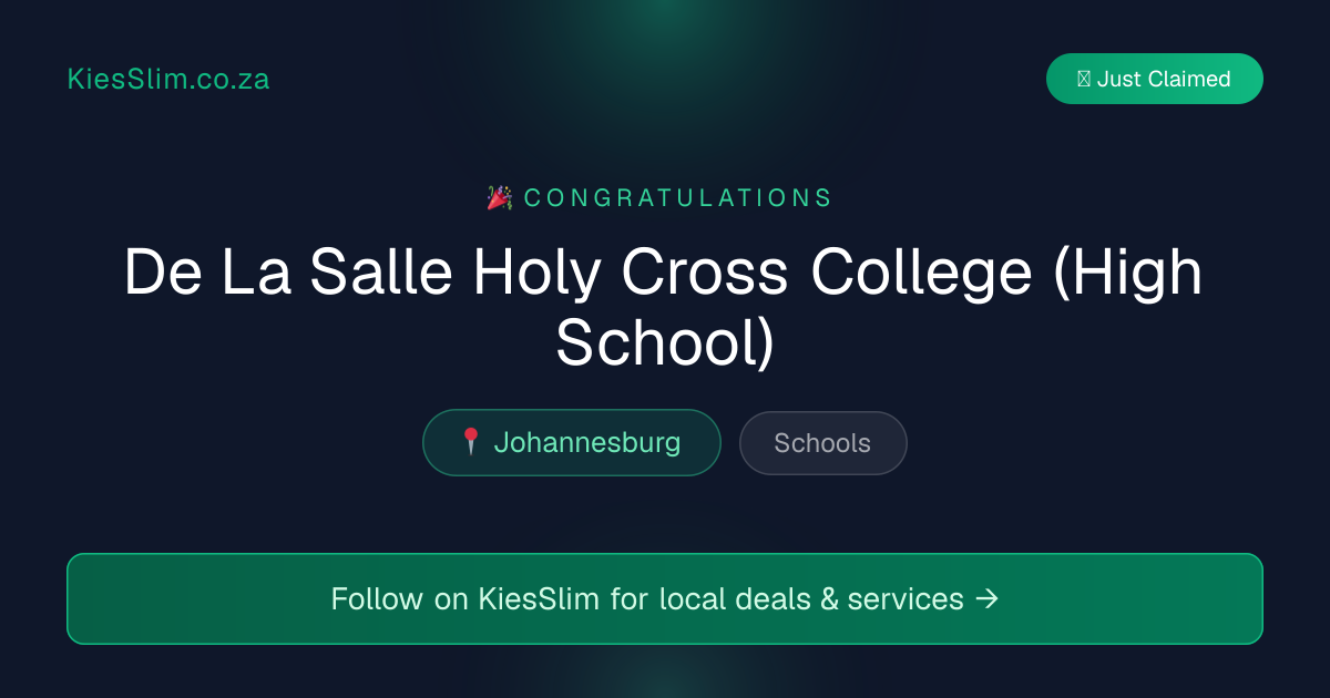De La Salle Holy Cross College (High School)