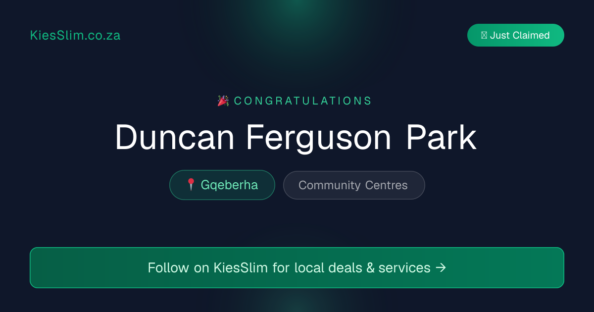 Duncan Ferguson Park