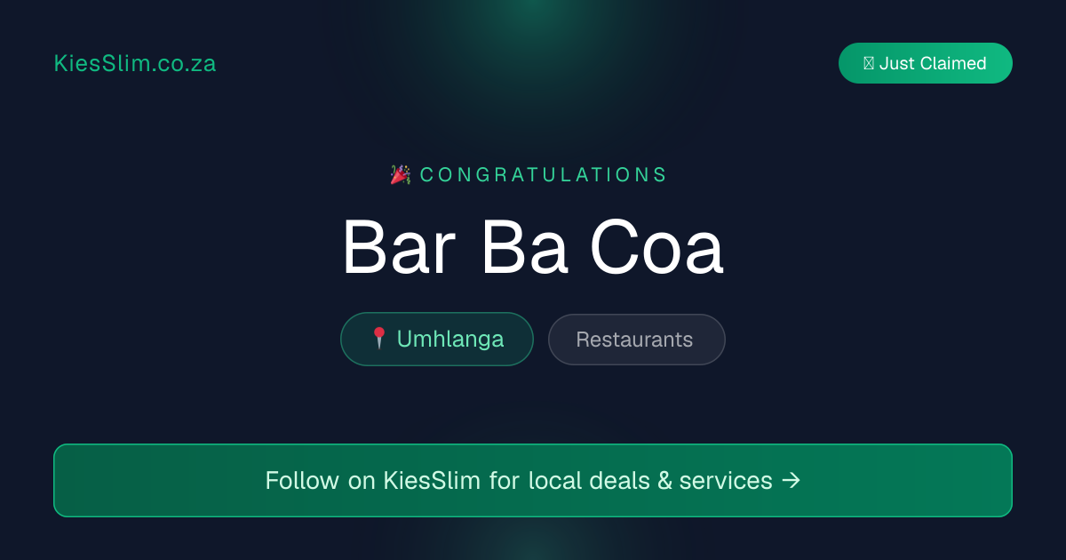 Bar Ba Coa