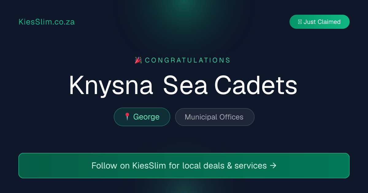 Knysna Sea Cadets