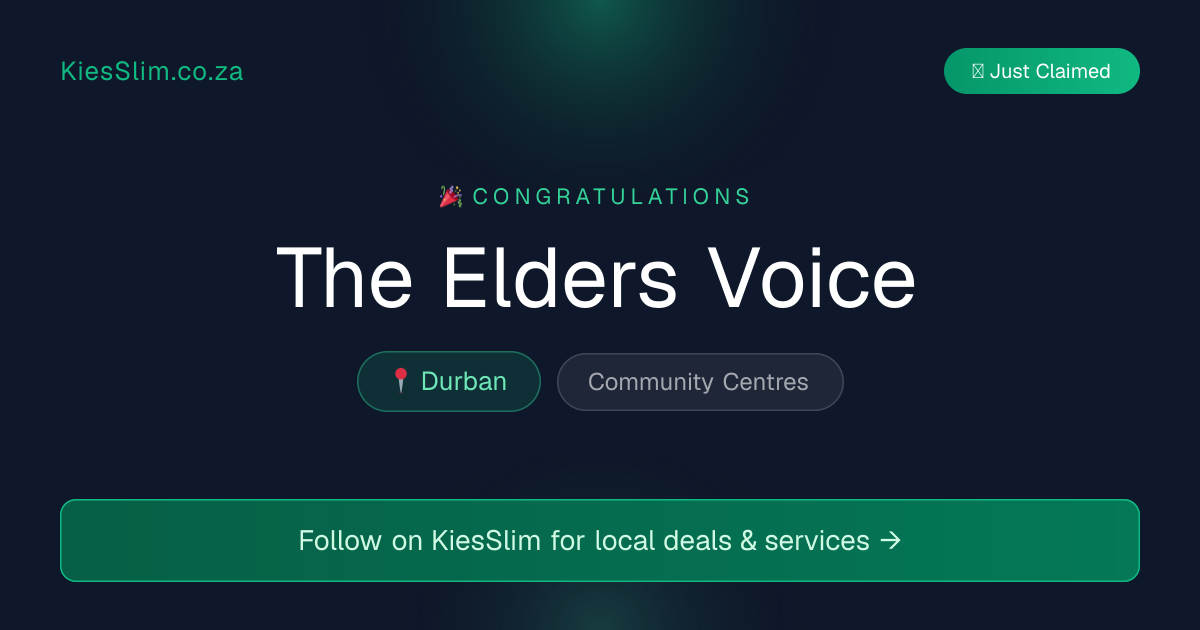 The Elders Voice