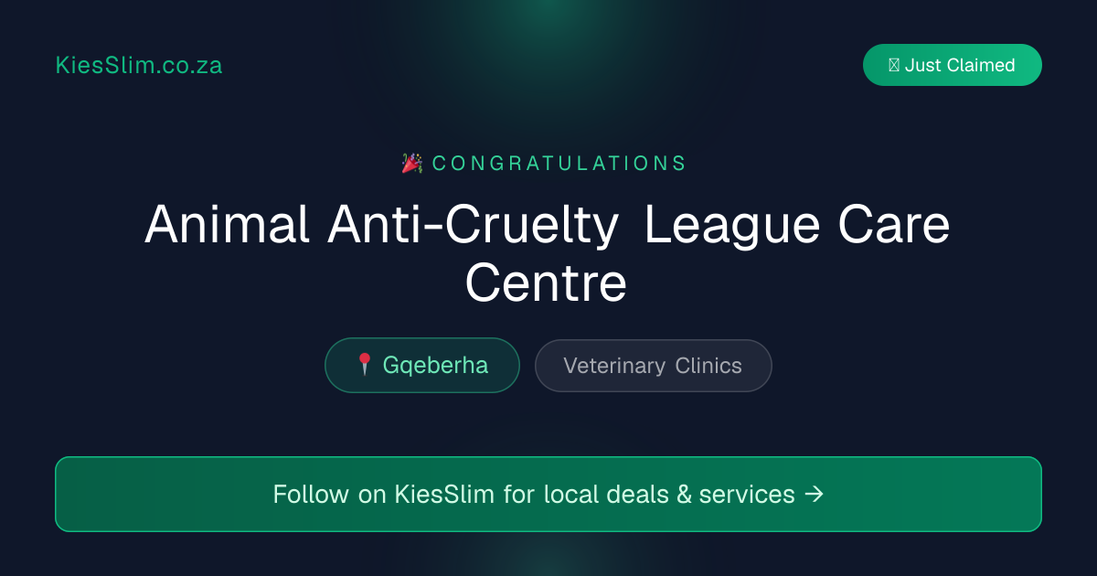 Animal Anti-Cruelty League Care Centre