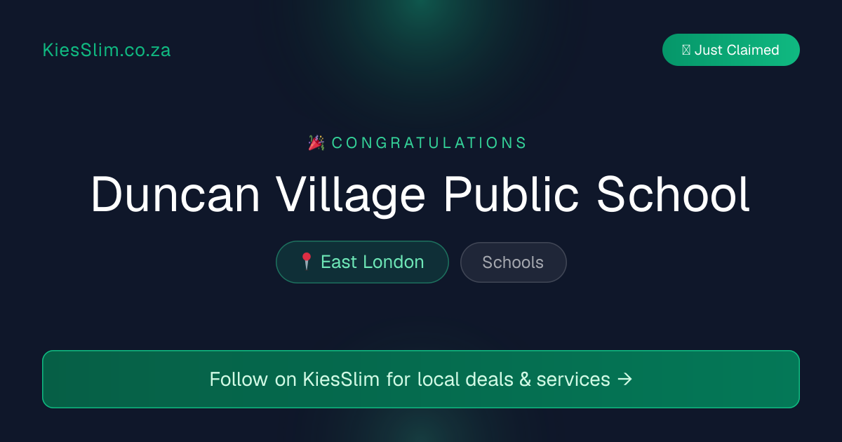 Duncan Village Public School