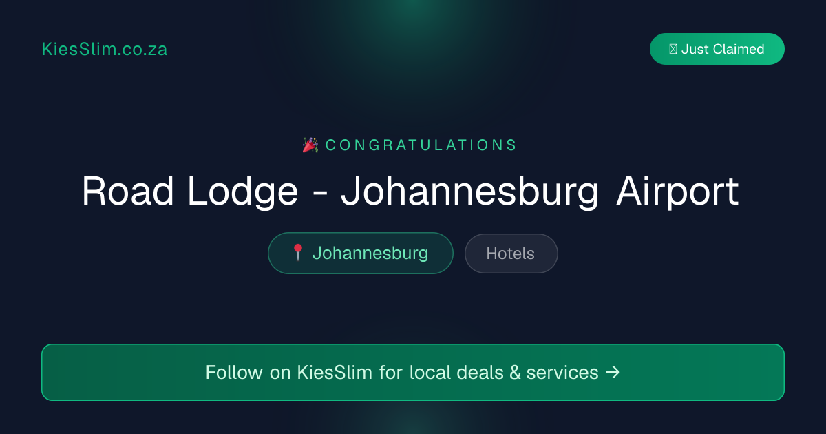 Road Lodge - Johannesburg Airport
