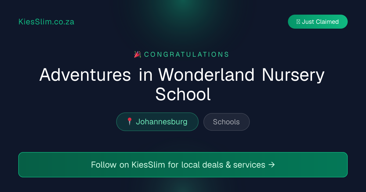 Adventures in Wonderland Nursery School
