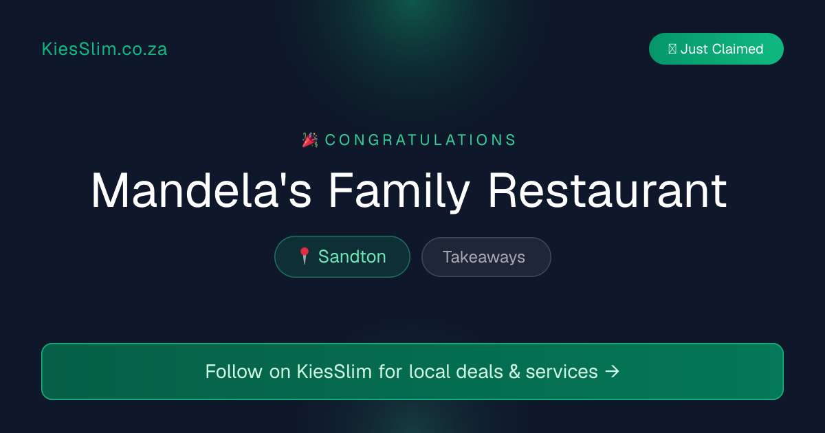 Mandela's Family Restaurant