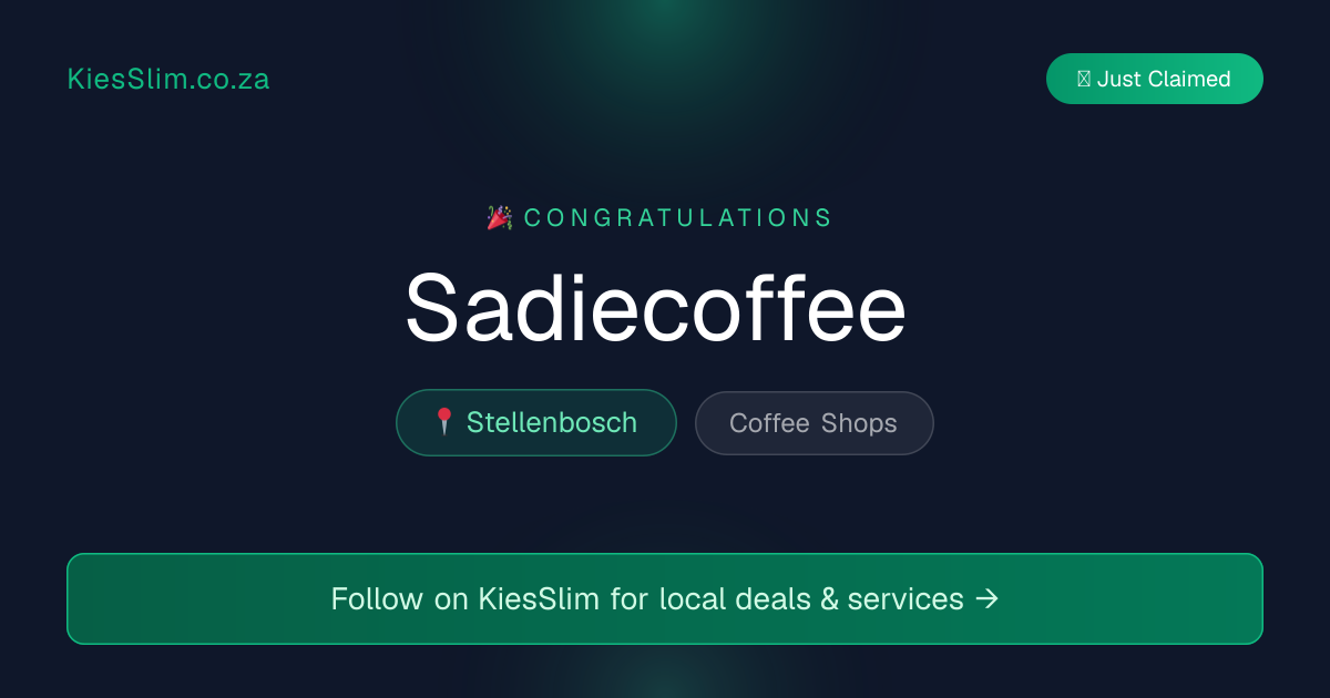 Sadiecoffee