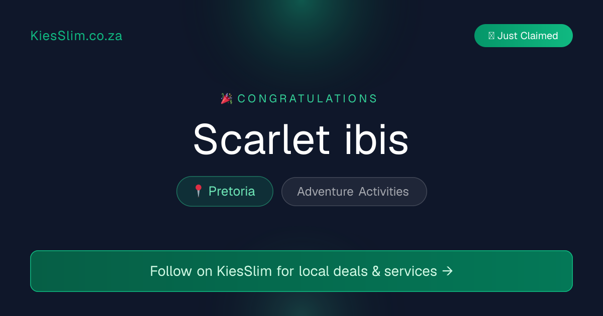 Scarlet ibis