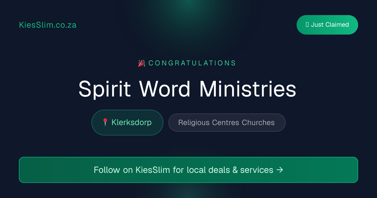 Spirit Word Ministries