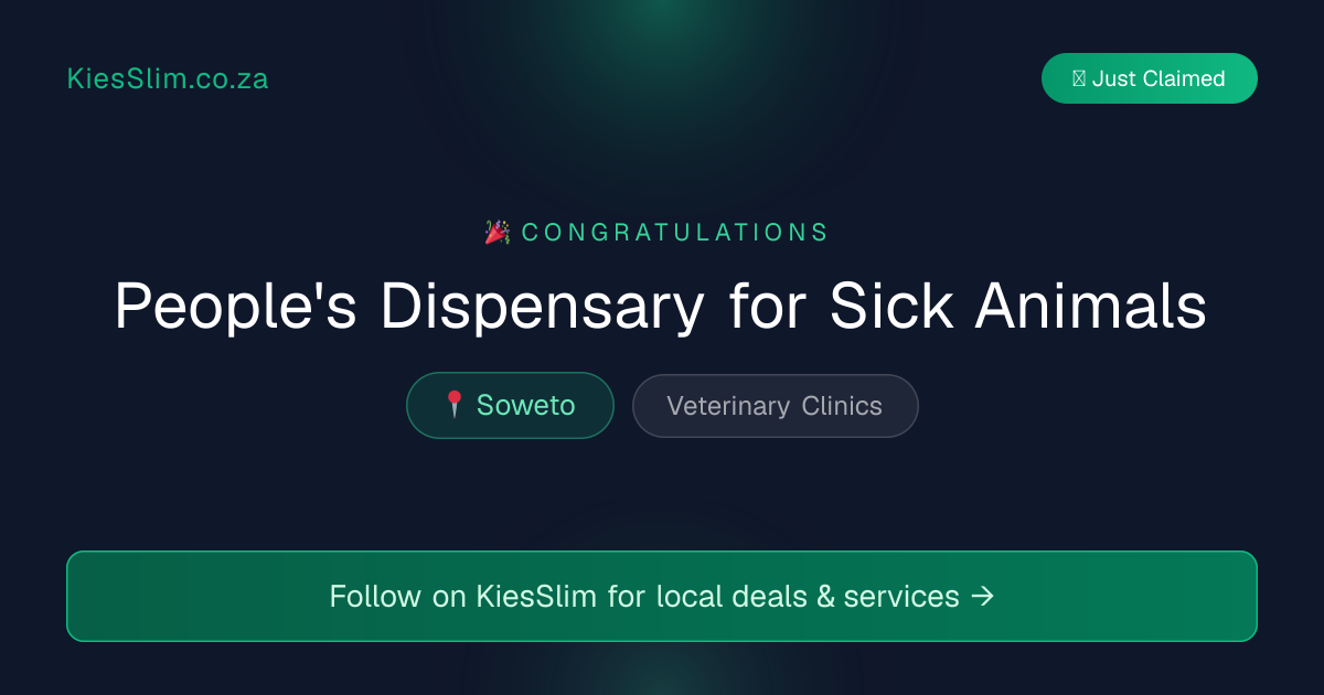 People's Dispensary for Sick Animals