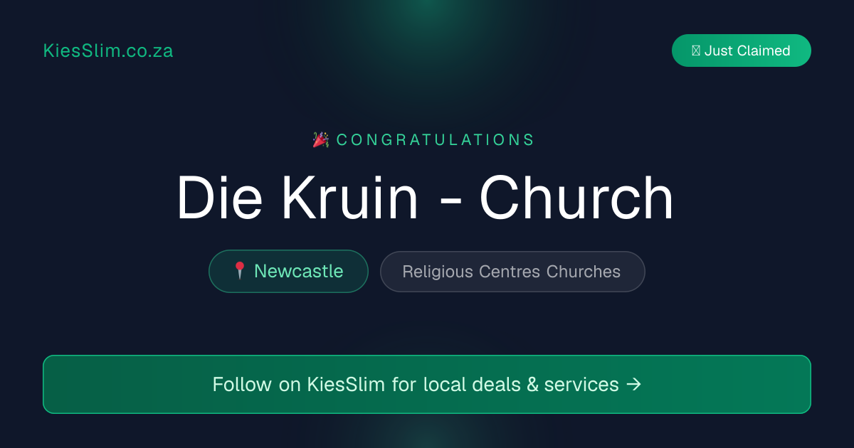 Die Kruin - Church
