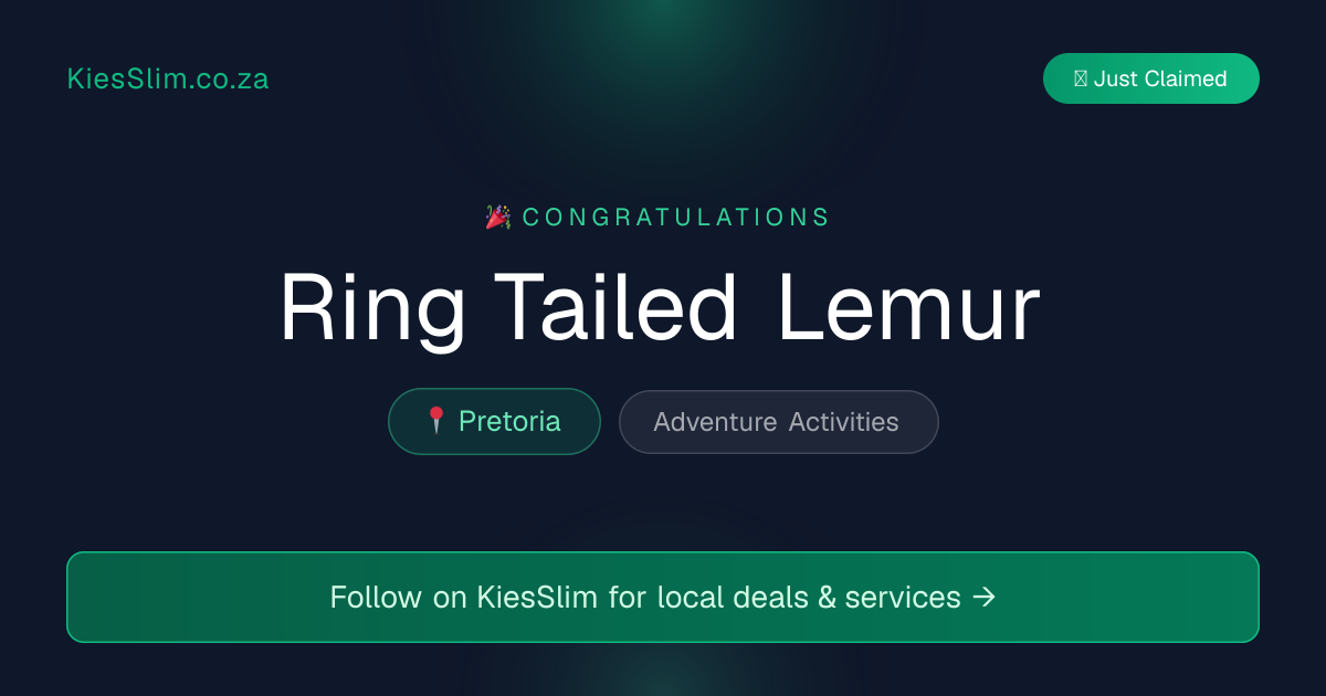 Ring Tailed Lemur