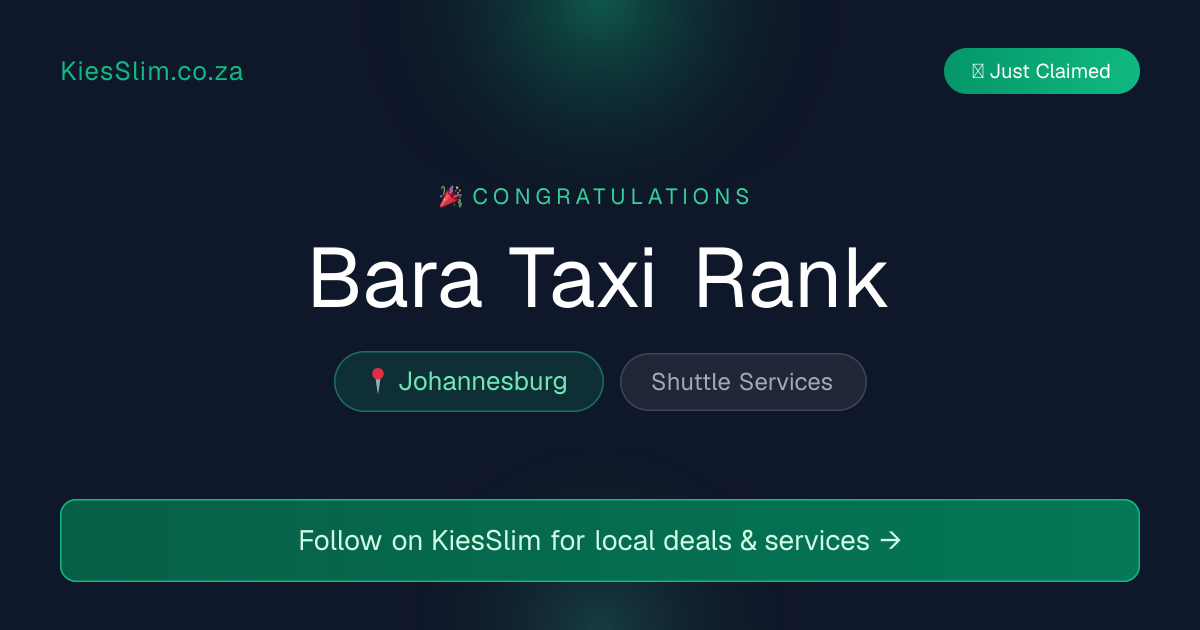Bara Taxi Rank