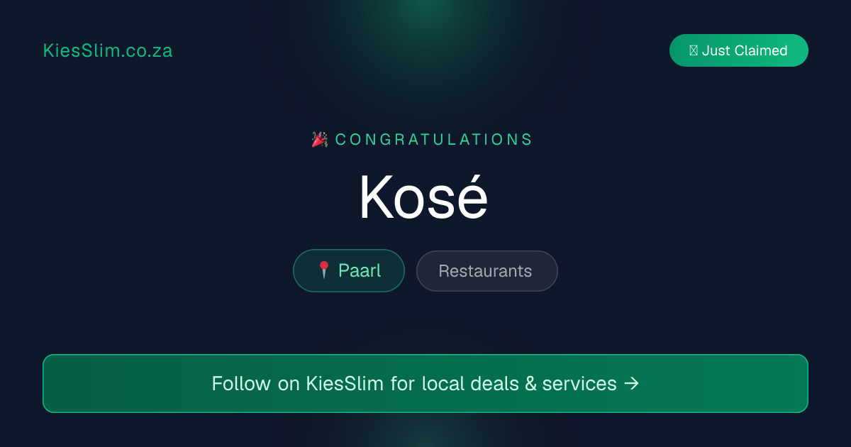 Kosé