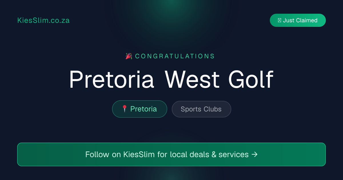 Pretoria West Golf