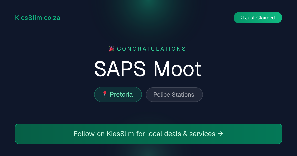 SAPS Moot