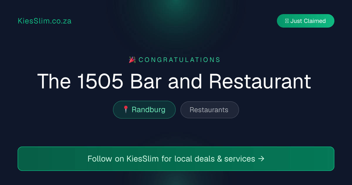 The 1505 Bar and Restaurant
