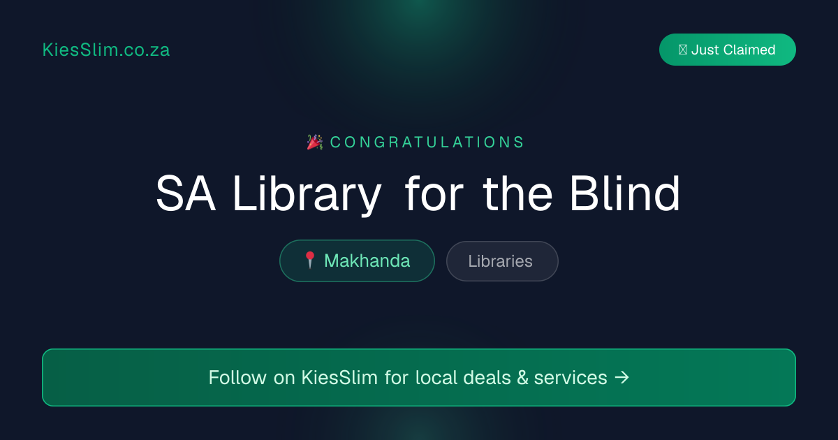 SA Library for the Blind