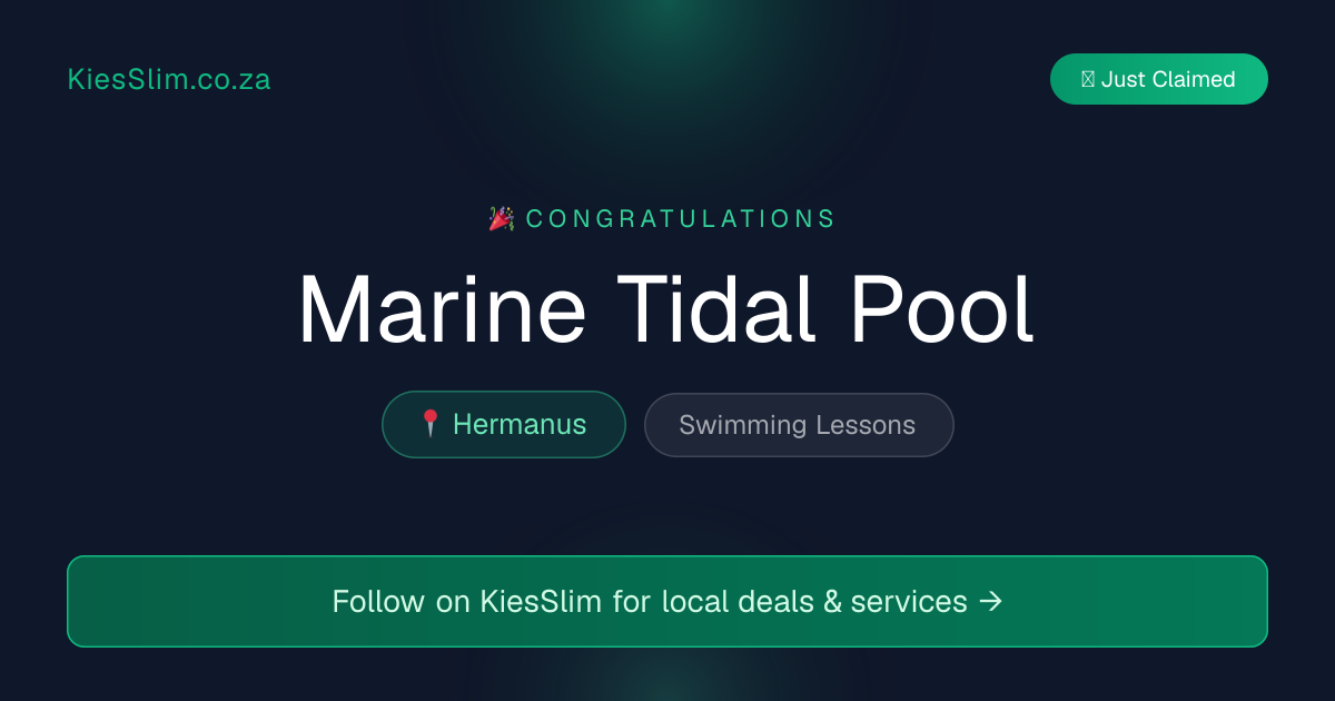 Marine Tidal Pool