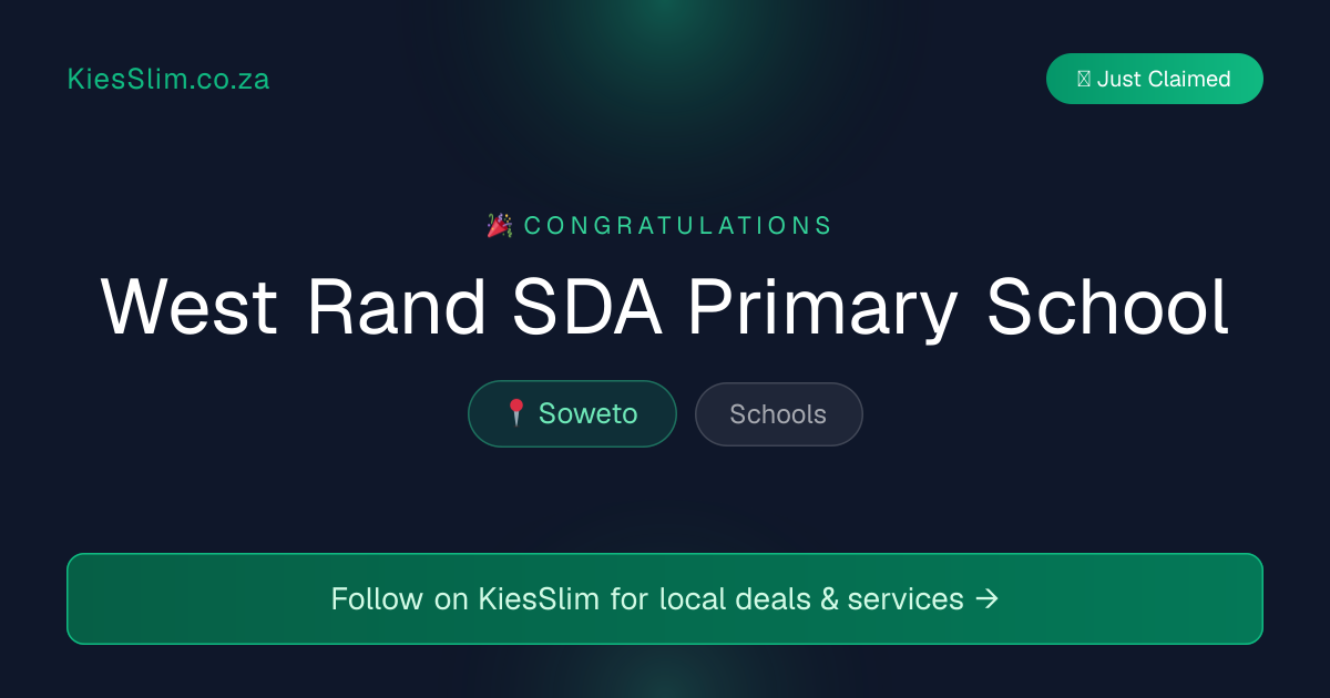 West Rand SDA Primary School