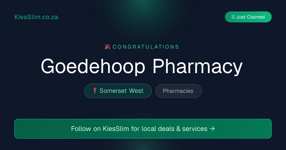 Goedehoop Pharmacy