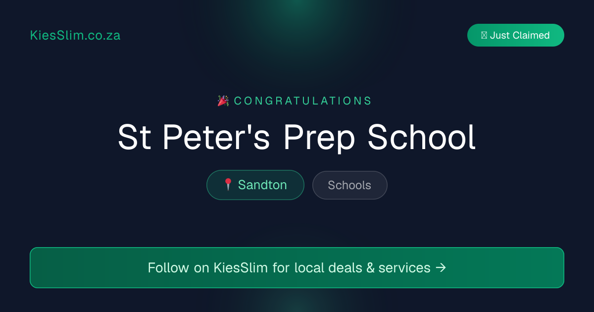 St Peter's Prep School