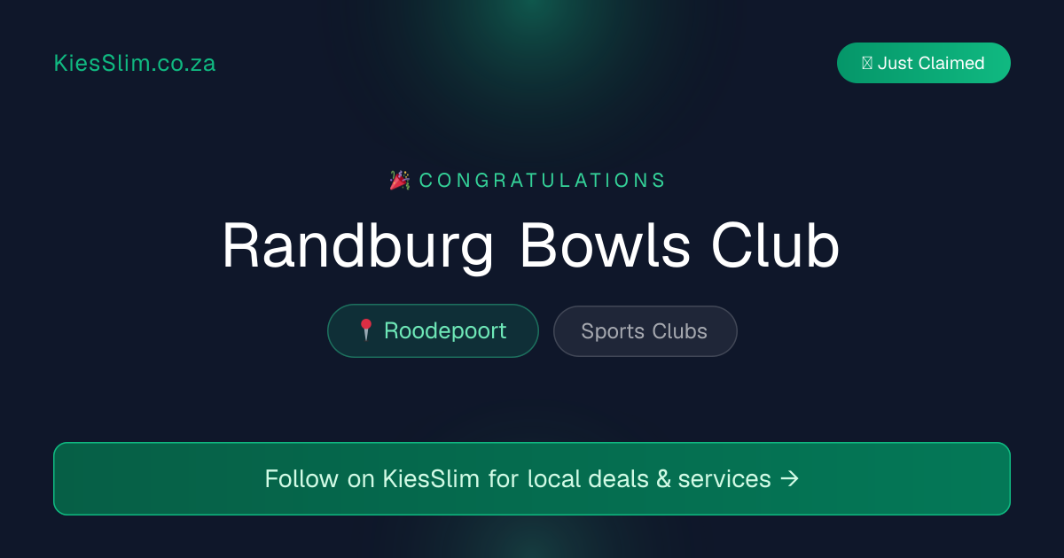 Randburg Bowls Club
