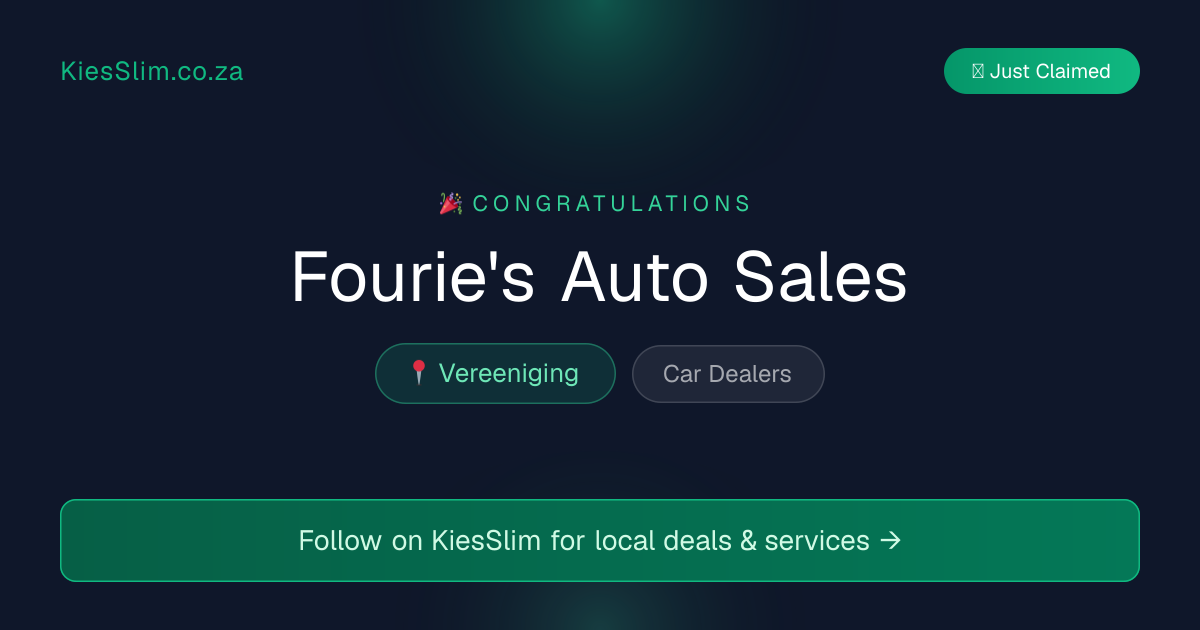 Fourie's Auto Sales