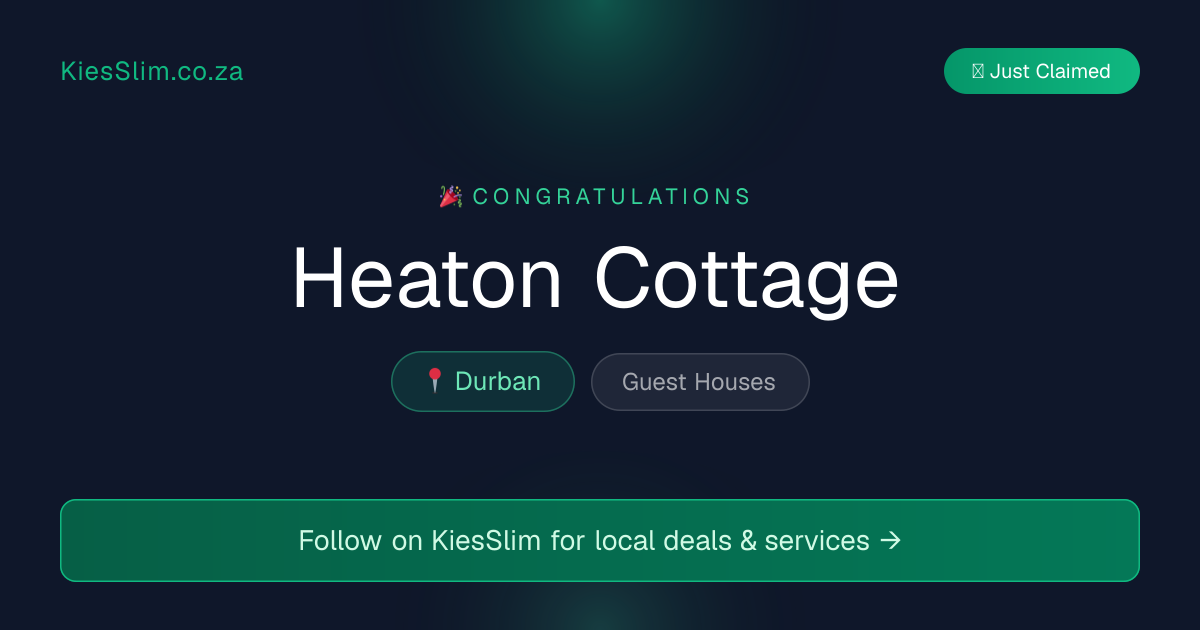 Heaton Cottage