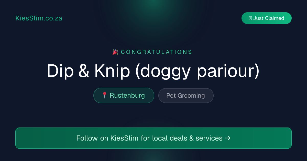 Dip & Knip (doggy pariour)