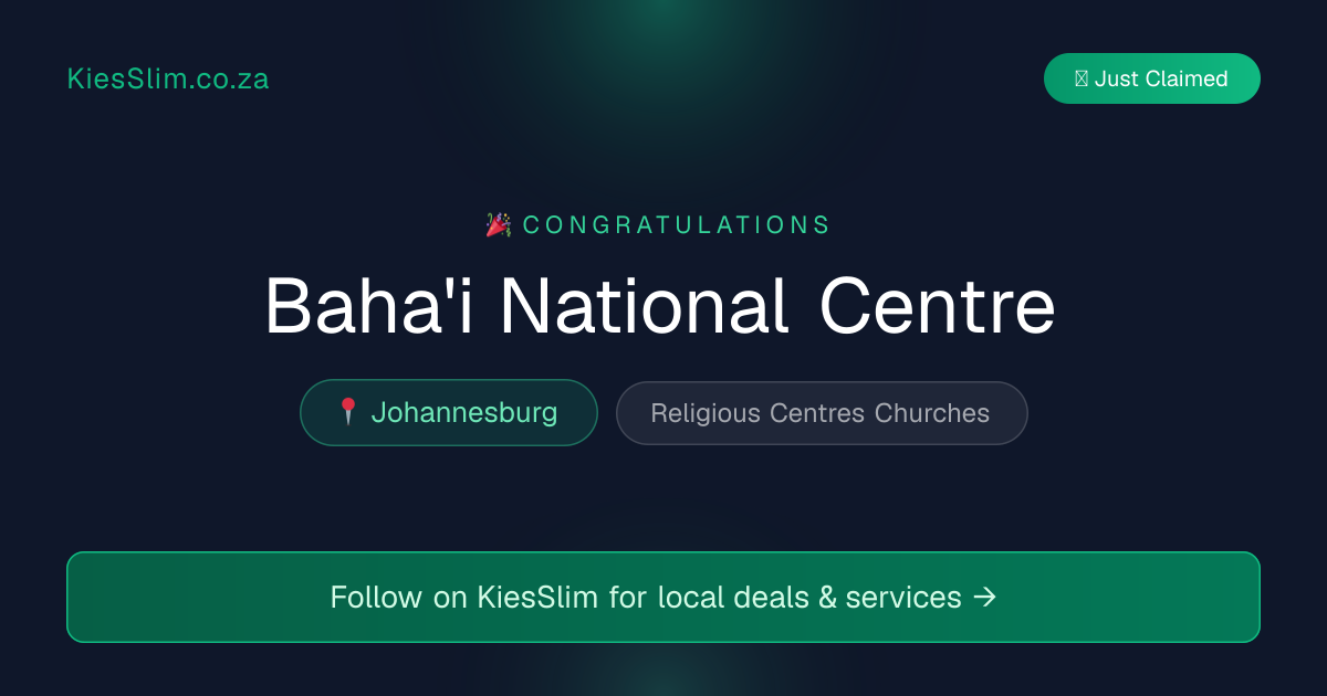 Baha'i National Centre