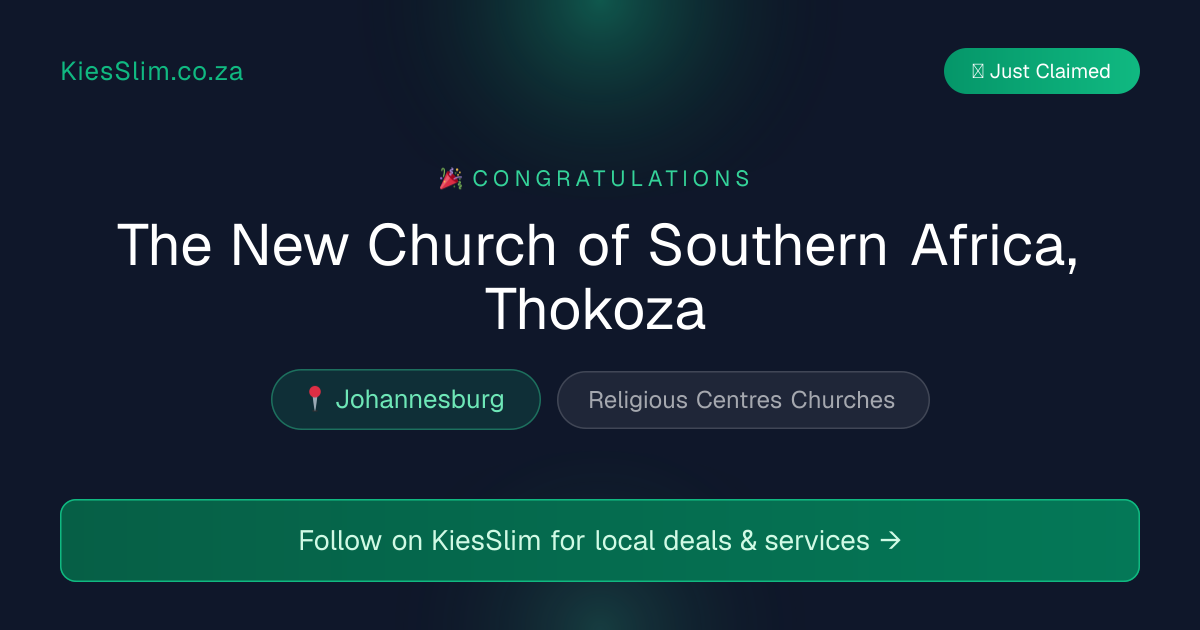 The New Church of Southern Africa, Thokoza