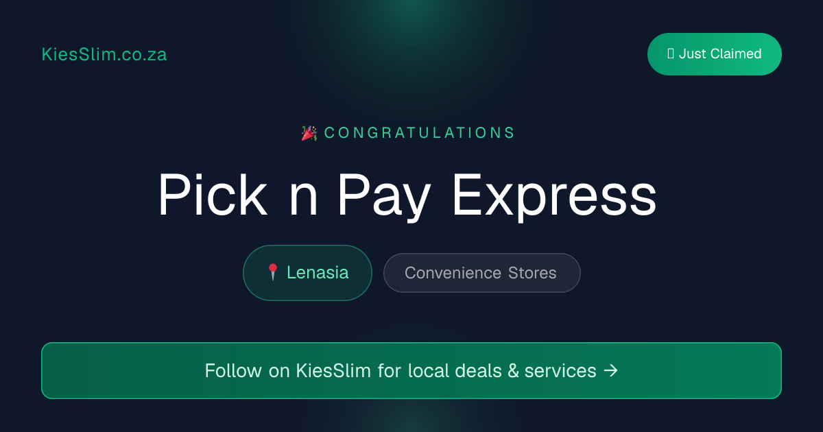 Pick n Pay Express