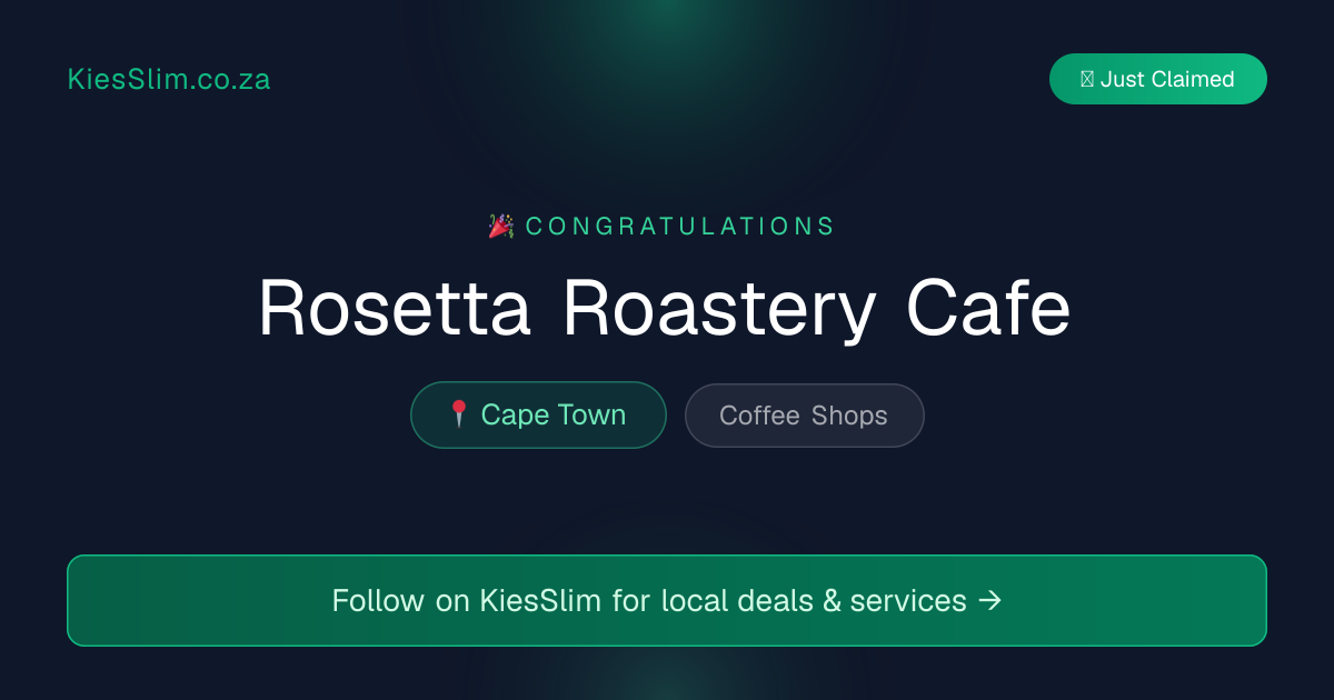 Rosetta Roastery Cafe