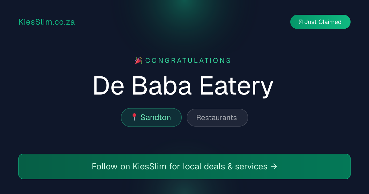 De Baba Eatery