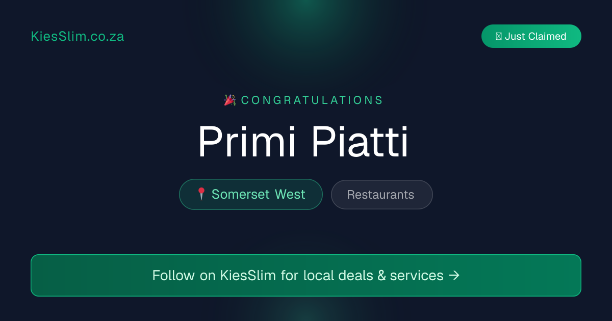 Primi Piatti
