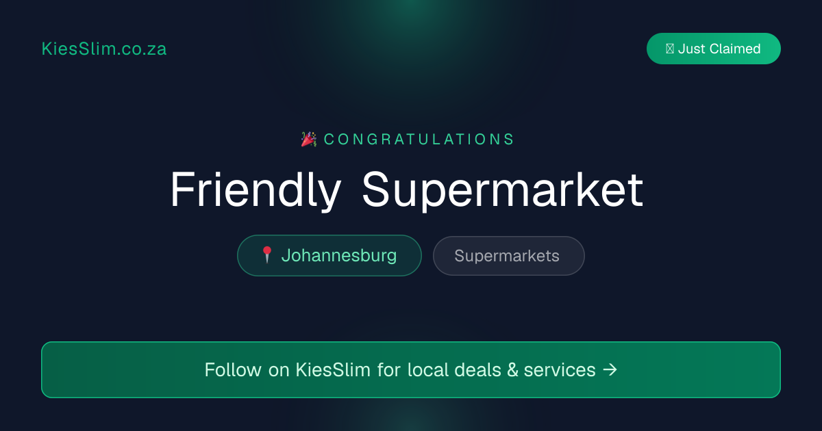 Friendly Supermarket